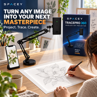 SPACEY TracePro 360° Wireless Art Projector