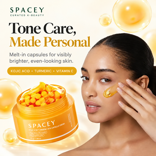 Spacey Kojic Acid + Turmeric Vita Capsule Cream