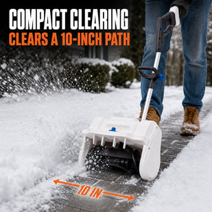 A clean path, standing up