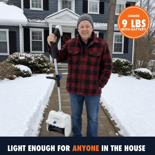 SnowCannon™ Cordless Snow Shovel