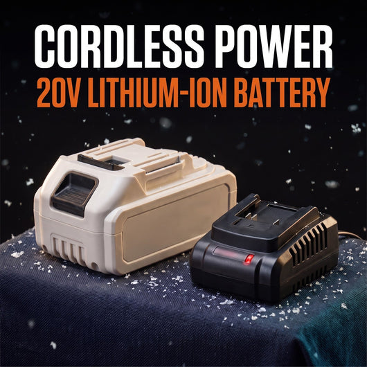 20V lithium battery and charger